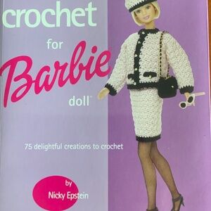 Crochet for Barbie 75 creations to crochet Book has 144 pages of ideas